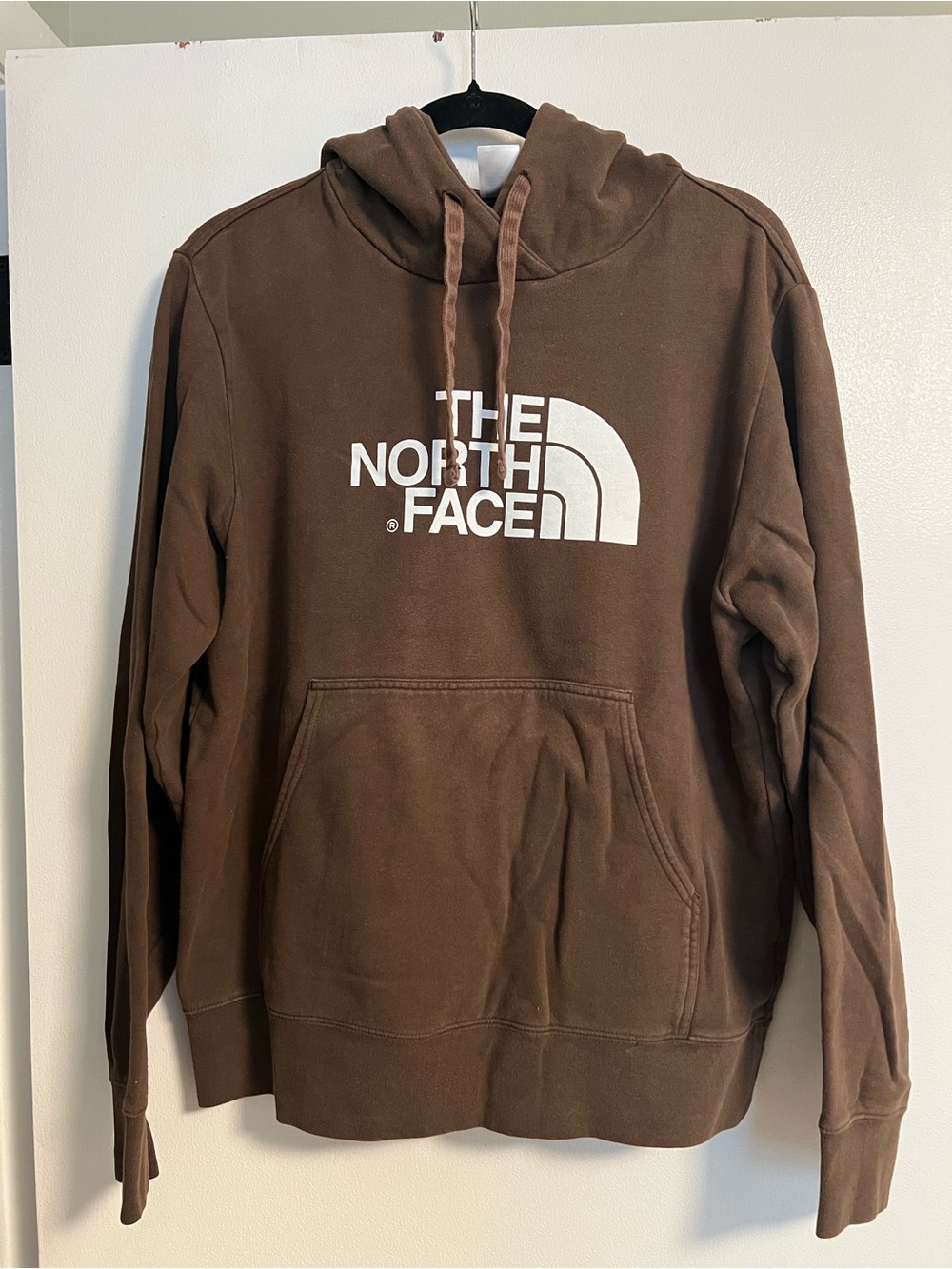 The North Face Men's Chocolate Brown Logo Pullover Hoodie